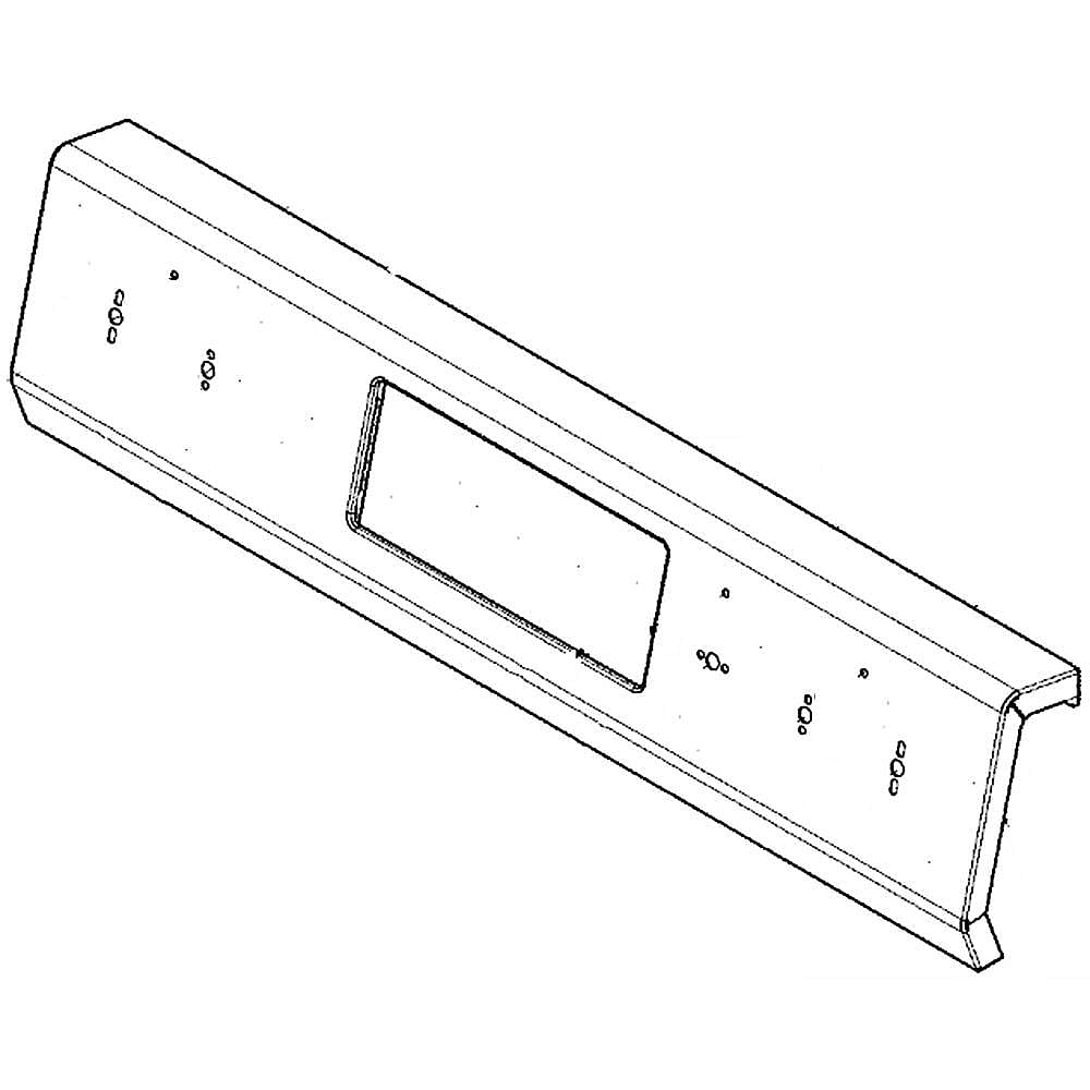 Part #5304510017, Panel Backguard, black