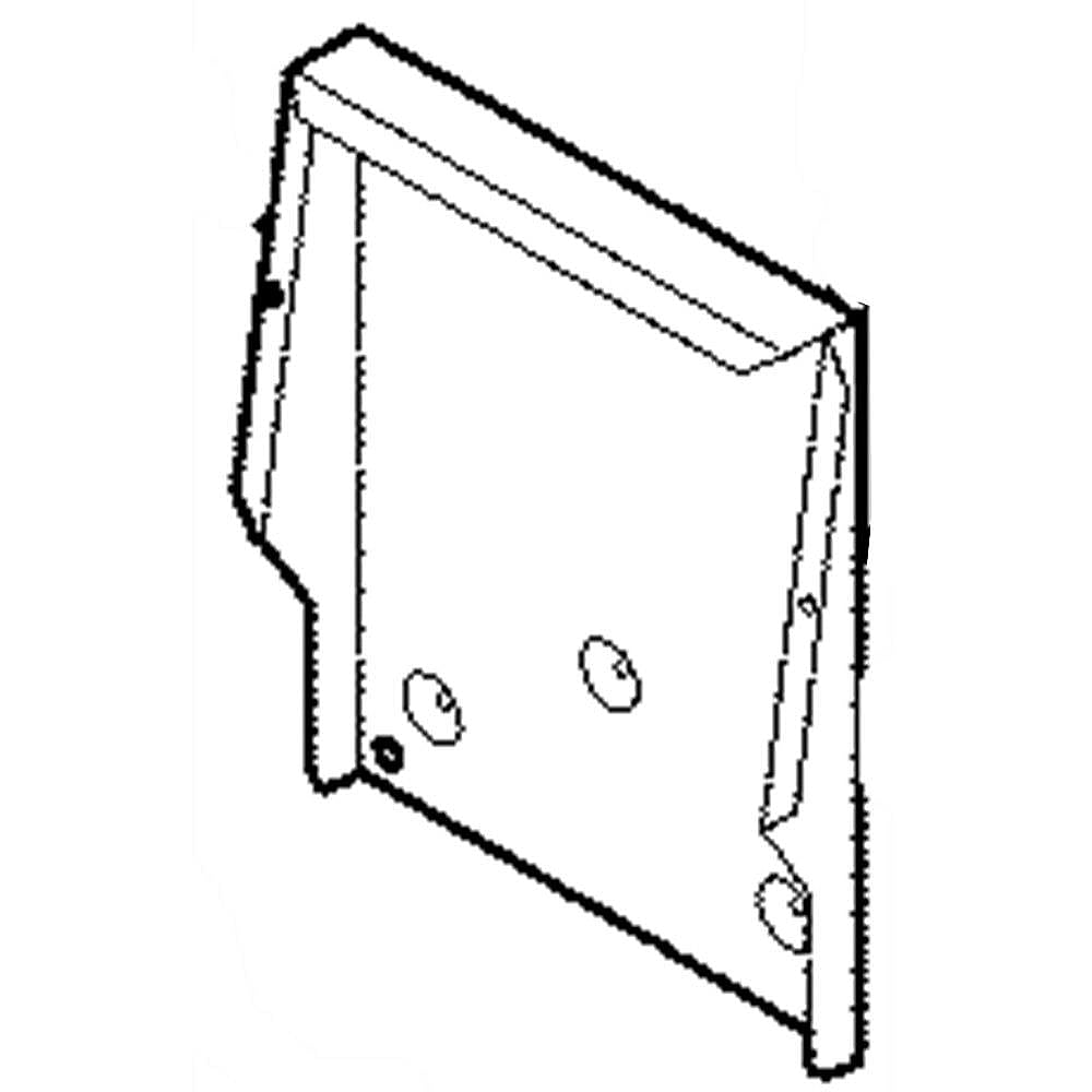Part #5304510473, Shield, flue / 11.00 x 9.65 x 1.85