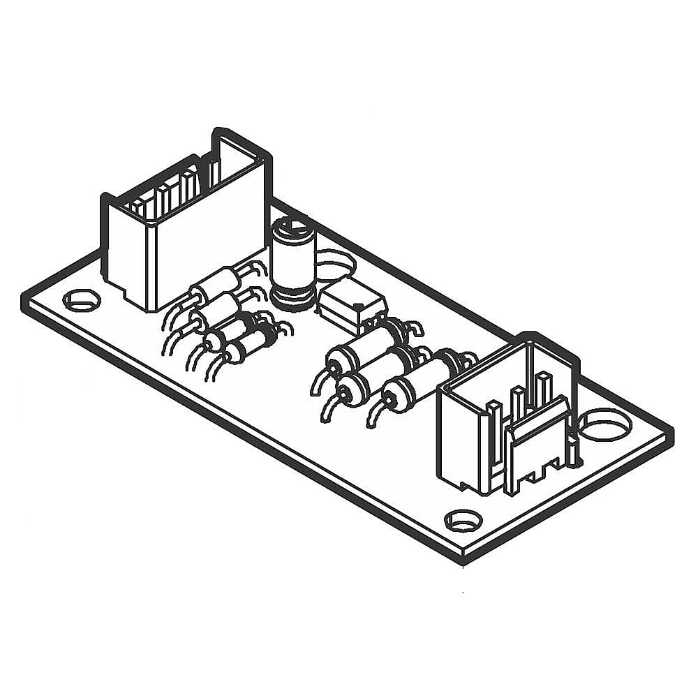 Part #5304510508, Board, detect / 8.00 x 5.50 x 4.90