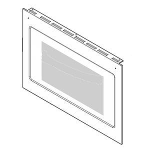 Wall Oven Lower Oven Door Outer Panel (stainless) 5304510985