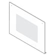 Wall Oven Door Outer Panel Assembly (black) for Frigidaire FFEW2726TWC - Part 5304510989