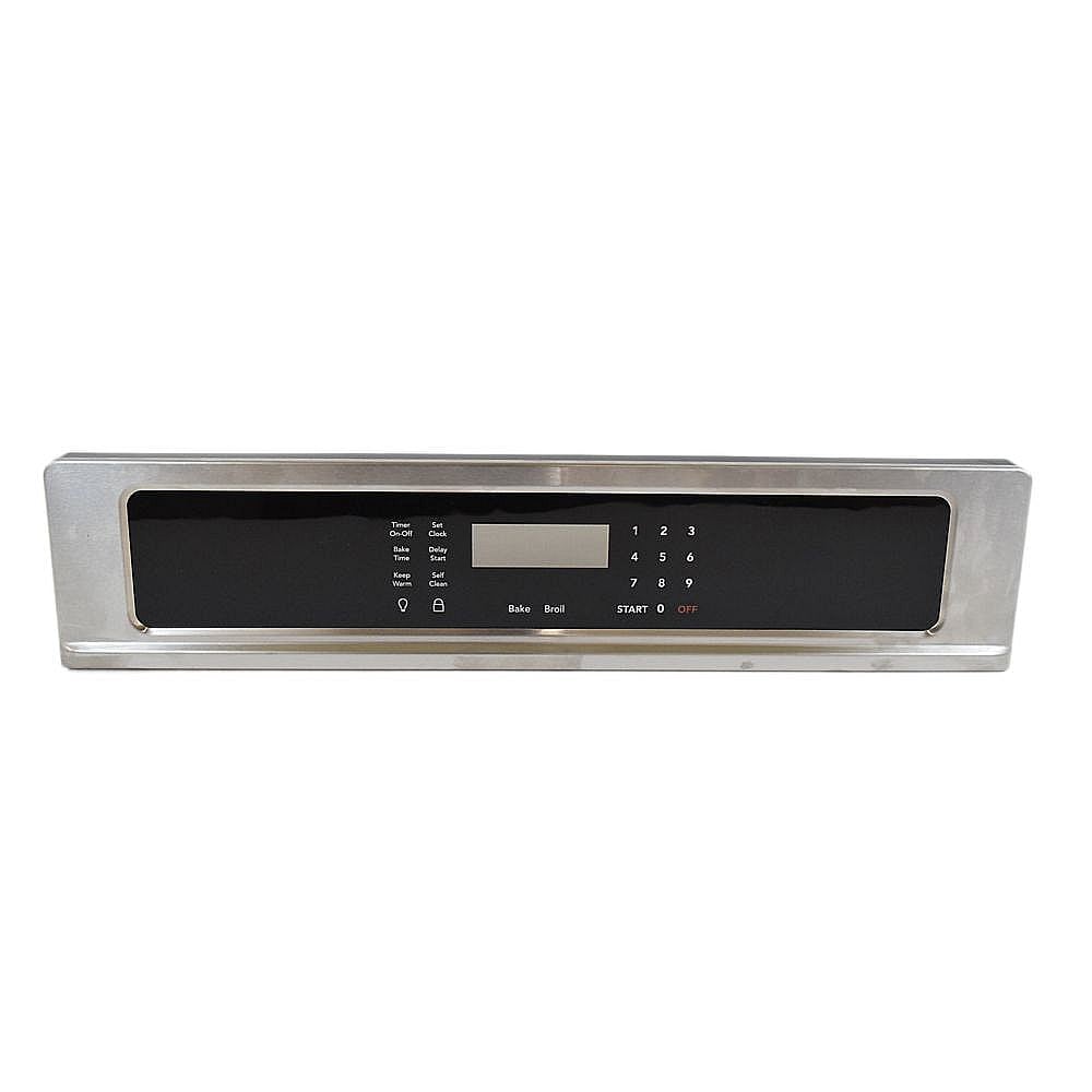 Wall Oven Control Panel Black and Stainless 5304511003