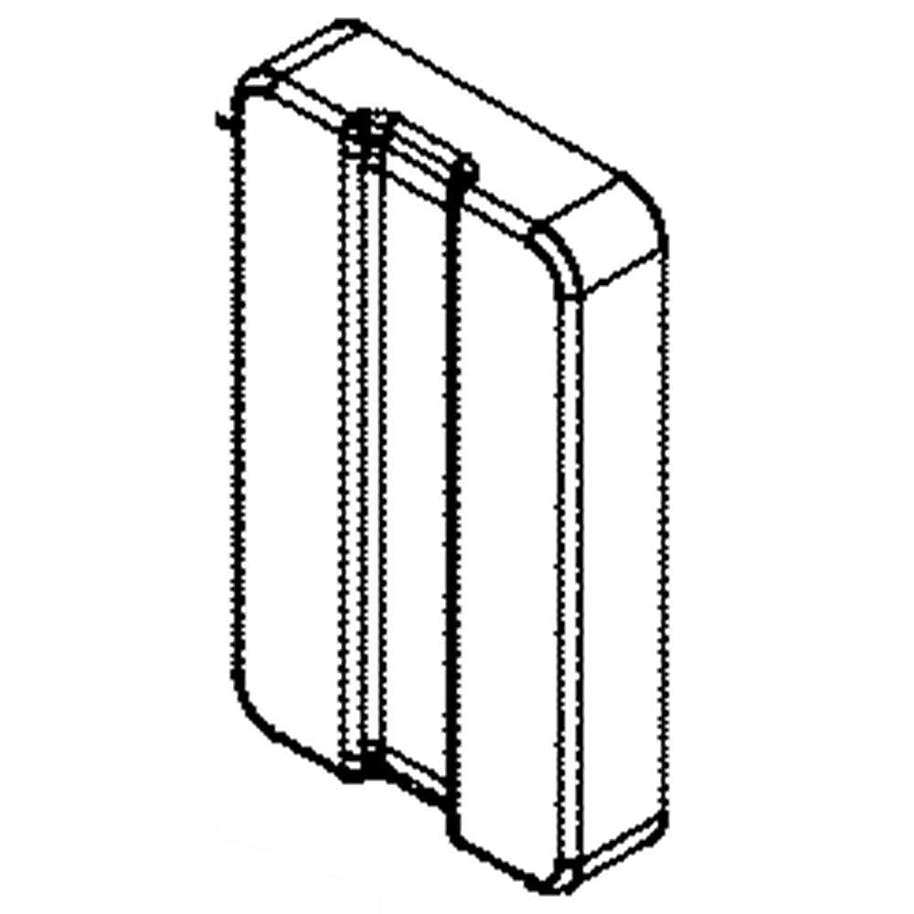 Part #5304511083, Tappan Range Concrete Counterweight