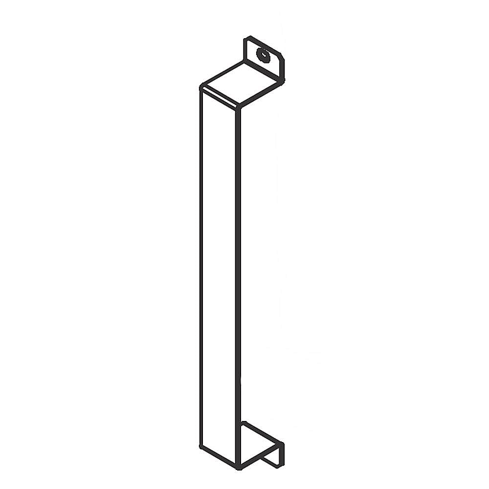 Part #5304511084, White-Westinghouse Range Concrete Counterweight Bracket
