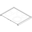 Range Main Top (black And Stainless) for Frigidaire CPEH3077RFH - Part 5304511172