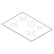 Range Main Top (black) for Frigidaire FGIS3065PFG - Part 5304511209