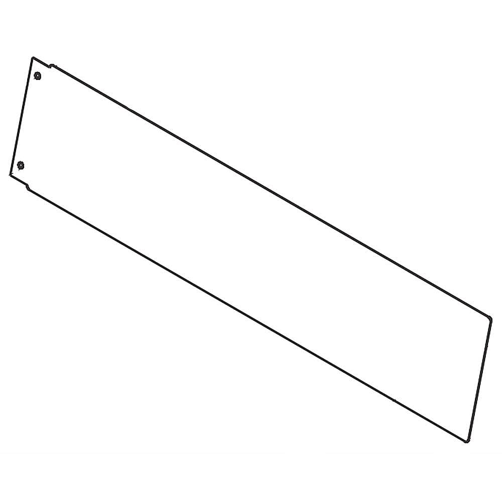 Part #5304511261, Overlay, control , black / 23.75 x 4.40 x 0.75