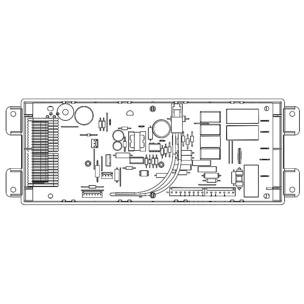 Frigidaire Part #5304511270, Range Oven Control Board And Clock | 11.85 x 7.60 x 4.45