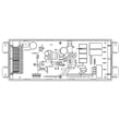 Range Oven Control Board And Clock 5304511270