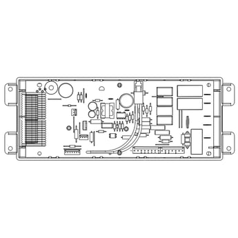 Range Oven Control Board And Clock 5304511270 Parts Sears Partsdirect