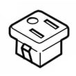 Wall Oven Microwave Electrical Outlet for Electrolux EW30MC65PSD - Part 5304517286