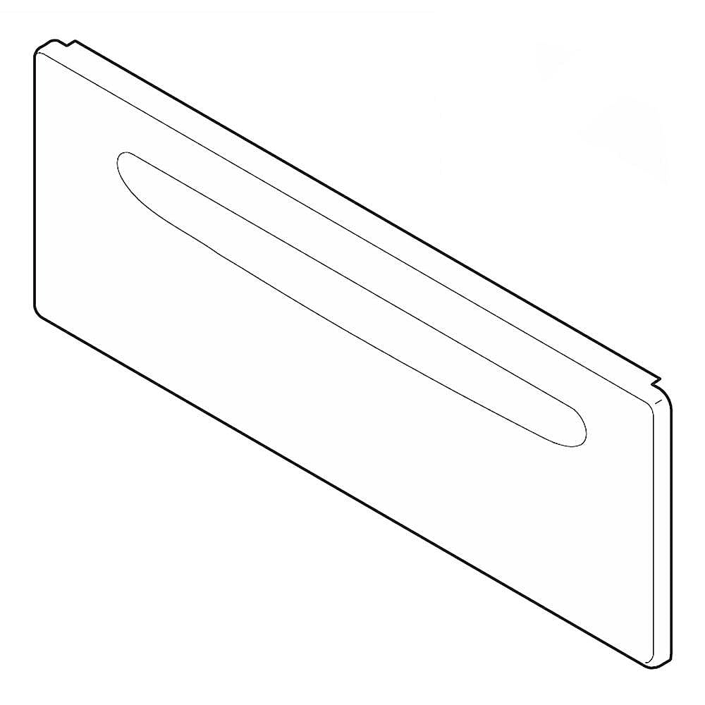 Part #5304511973, Tappan Range Storage Drawer Front Panel (White) / 29.50 x 9.00 x 1.75