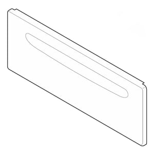 Range Storage Drawer Front Panel (white) 5304511973