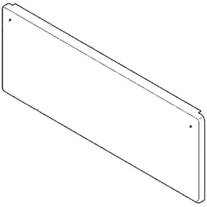 Range Storage Drawer Front Panel (stainless) 5304491150