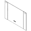 Wall Oven Upper Oven Door Outer Panel (stainless) for Electrolux EI30EW48TSC - Part 5304512257