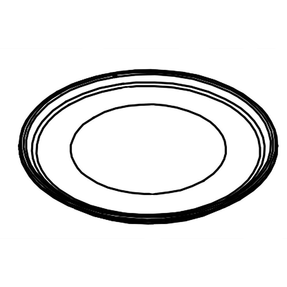 Part #5304513473, Kenmore Elite Microwave Glass Turntable Tray (Replaces 5304463319) / 15.00 x 18.40 x 2.60