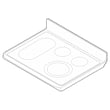 Range Main Top (black) for Frigidaire FPEF3077QFG - Part 5304513627