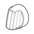 Range Surface Burner Knob (stainless) 5304514114