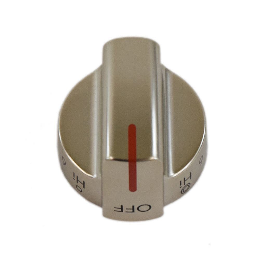 Part #5304514116, Range Surface Element Knob (Stainless) / 6.75 x 5.65 x 5.05