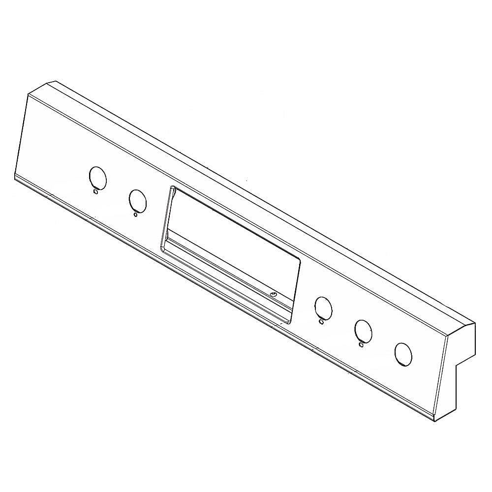 Part #5304514138, Range Control Panel (Stainless) / 30.00 x 5.00 x 2.50