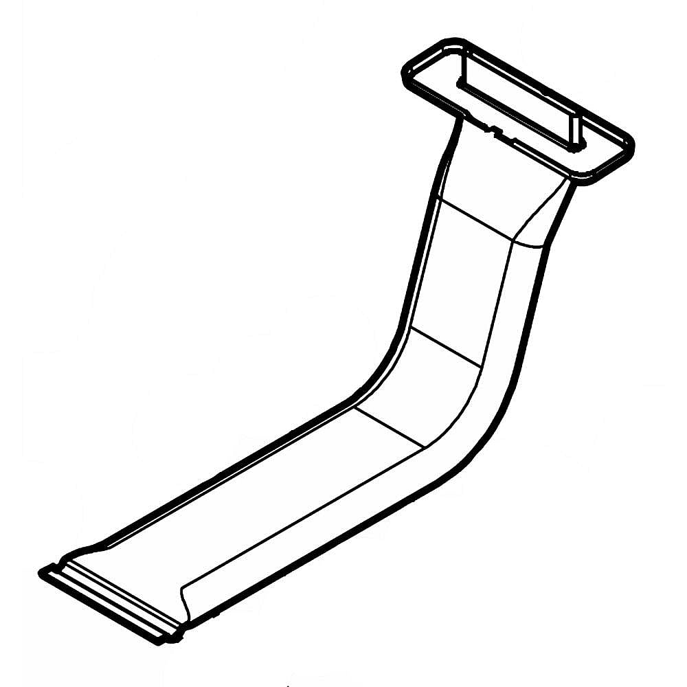 Part #5304514160, Tube, oven Vent , upper
