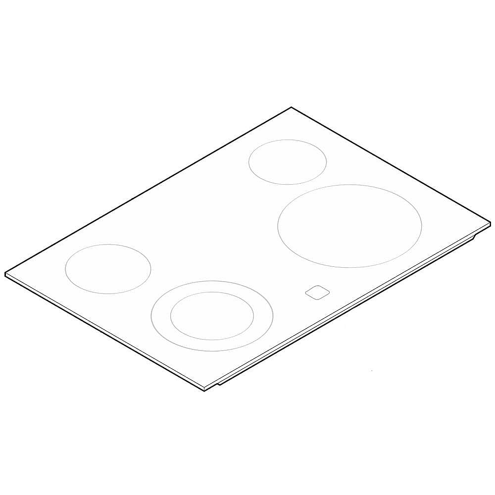 Frigidaire Part #5304514367, Range Main Top (Black) | 36.00 x 30.25 x 6.00
