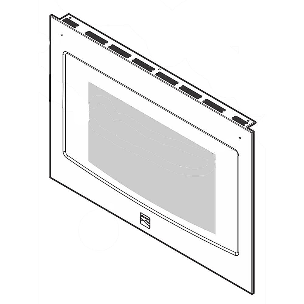 Kenmore Part #5304514631, Wall Oven Door Outer Panel | 35.80 x 30.25 x 6.00