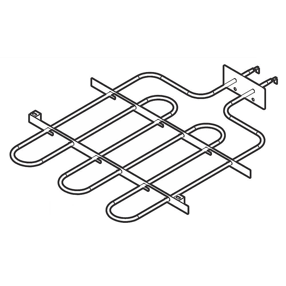 Part #5304514924, Element, broil , 6 Pass , 4000W / 20.10 x 15.25 x 2.05