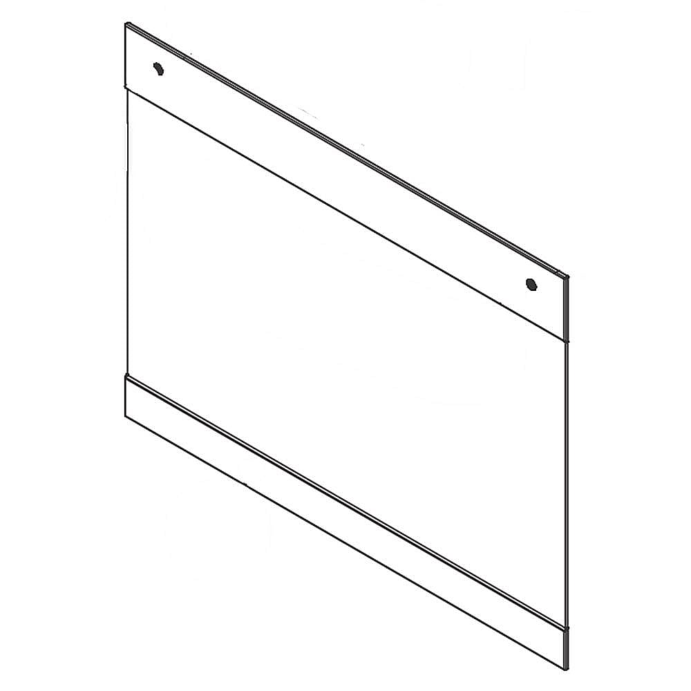 Part #5304514944, Wall Oven Lower Oven Door Outer Panel (Stainless) / 30.70 x 24.50 x 7.00