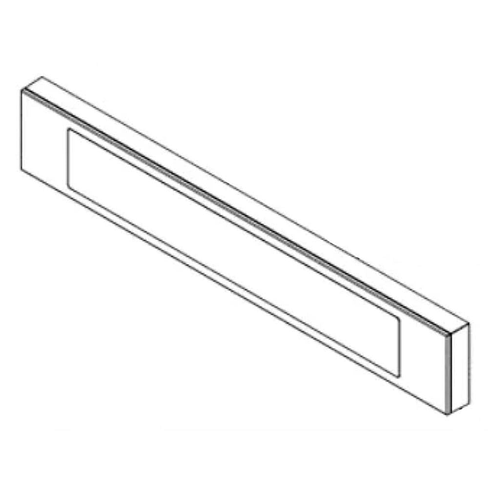 Part #5304514966, Wall Oven Control Panel Assembly (Stainless) (Replaces 5304525055) / 32.80 x 9.60 x 4.50