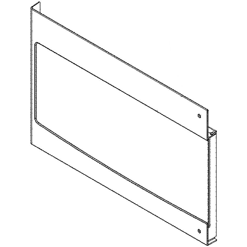 Part #5304515171, Kenmore Microwave Door Outer Panel / 23.25 x 15.50 x 1.38