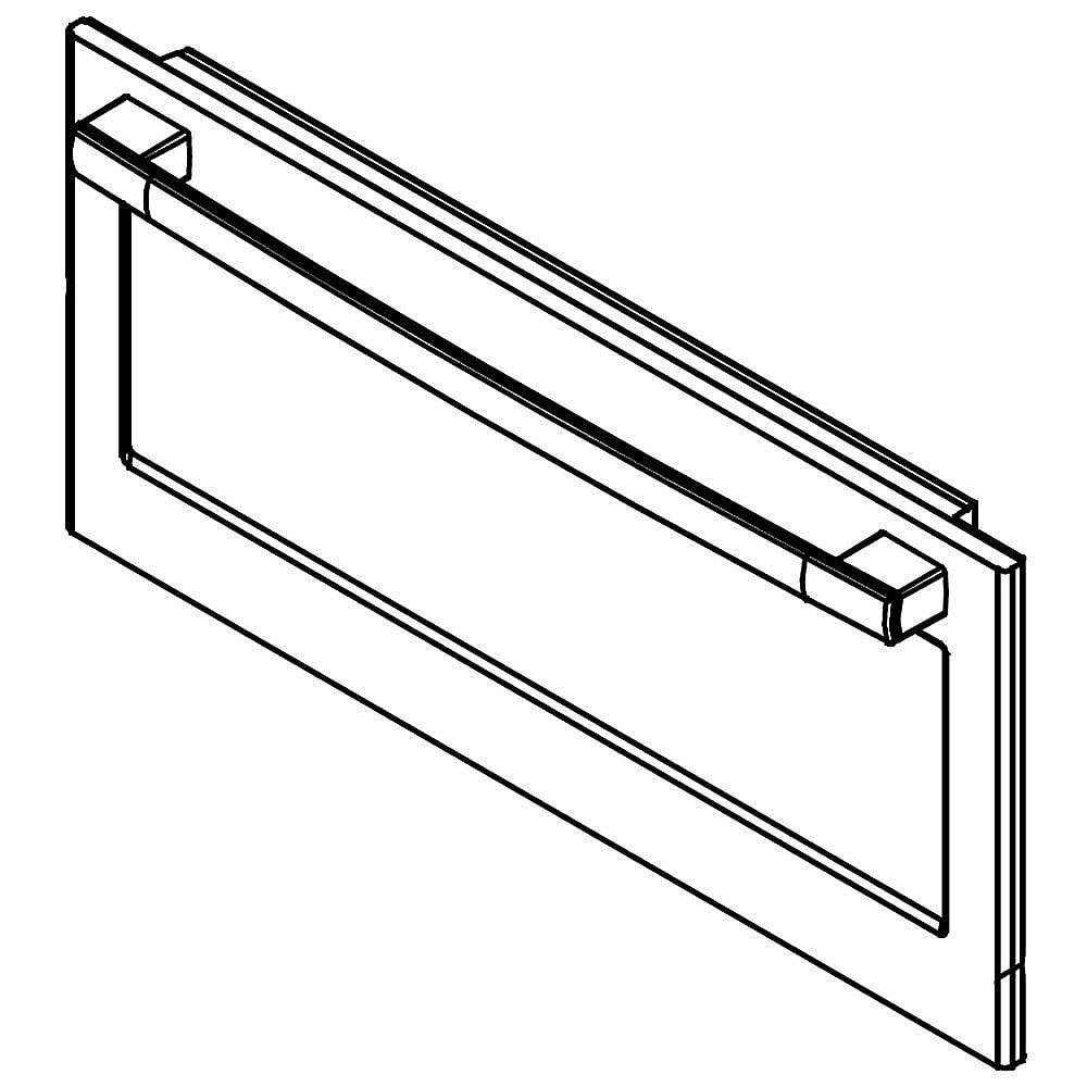 Frigidaire Part #5304515299, Microwave Door Assembly | 35.75 x 30.25 x 6.00