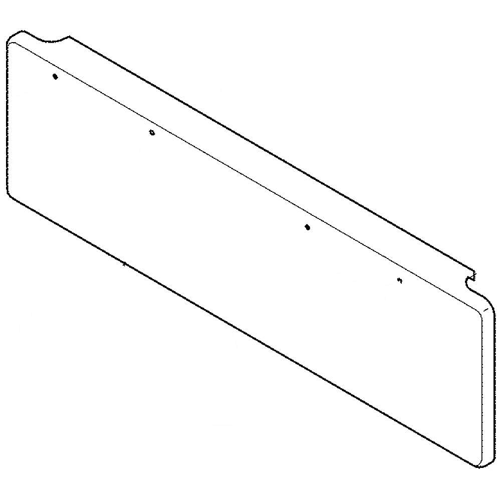 Kenmore Part #5304516018, Drawer Panel (White) | 29.60 x 8.00 x 1.50