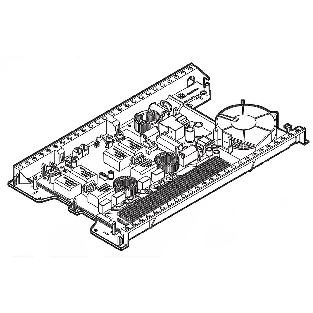 Part #5304531890, Range Induction Power Control Board (Replaces 5304516063, 5304531739)