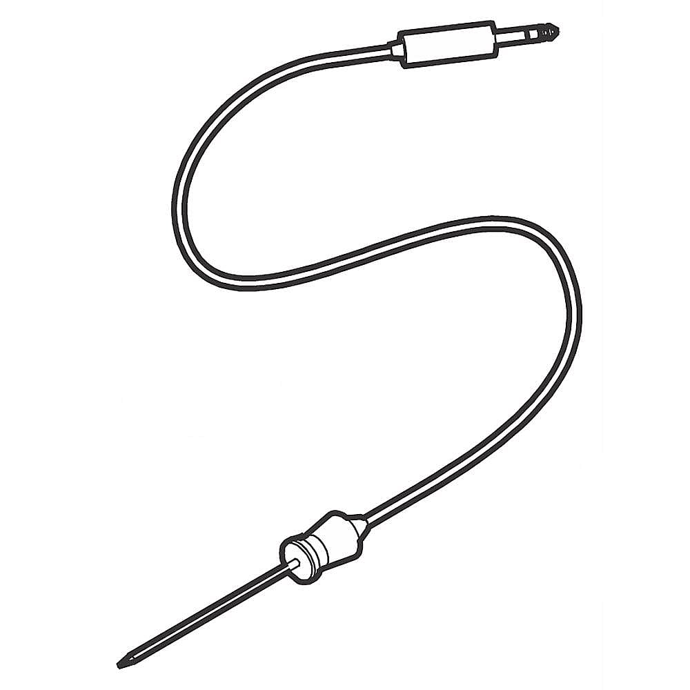 Part #5304503737, Ikea Range Oven Meat Probe Sensor (Replaces 5304516490) / 6.60 x 4.60 x 1.15