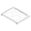 Frigidaire Range Main Top (black) for Frigidaire CGEH3047VFA - Part 5304516852