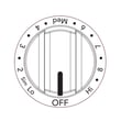 Knob,control ,black ,single Element 5304518268