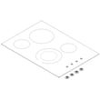 Cooktop Main Top Assembly (black) (replaces 5304518626) 5304518625