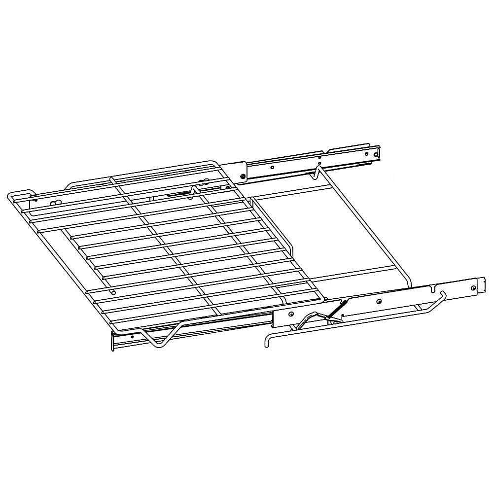 Part #5304518864, Range Oven Gliding Rack / 24.00 x 17.25 x 3.00
