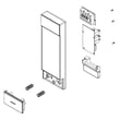 Control Panel,assembly ,black Stainless for Frigidaire FGMO226NUFA - Part 5304519355