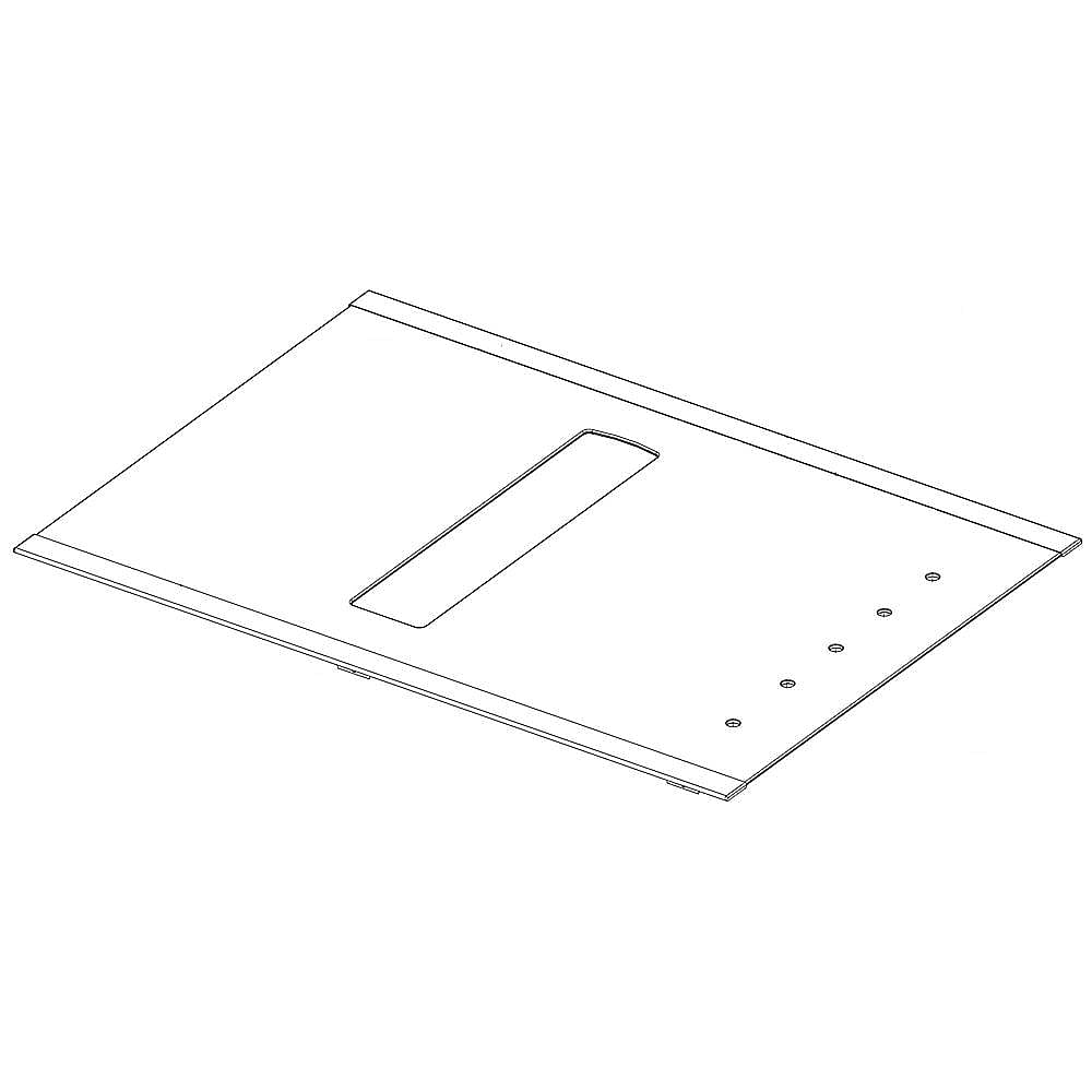 Kenmore Elite Part #5304520349, Cooktop Main Top (Black And Stainless) | 37.50 x 28.75 x 10.50