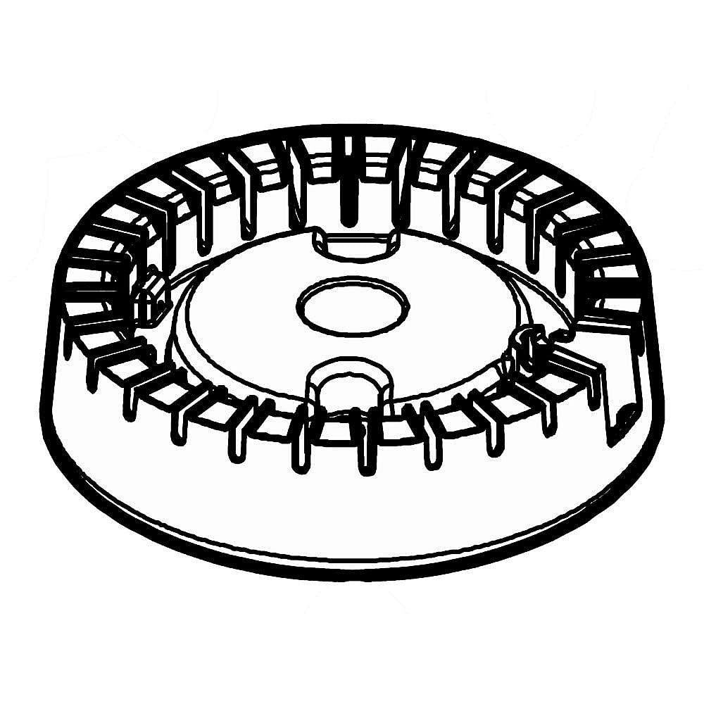 Part #5304520369, Range Surface Burner Head, Large / 4.25 x 3.95 x 1.40