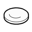 Range Small Surface Burner Cap (black) for Frigidaire FFGH3051VSB - Part 5304520370