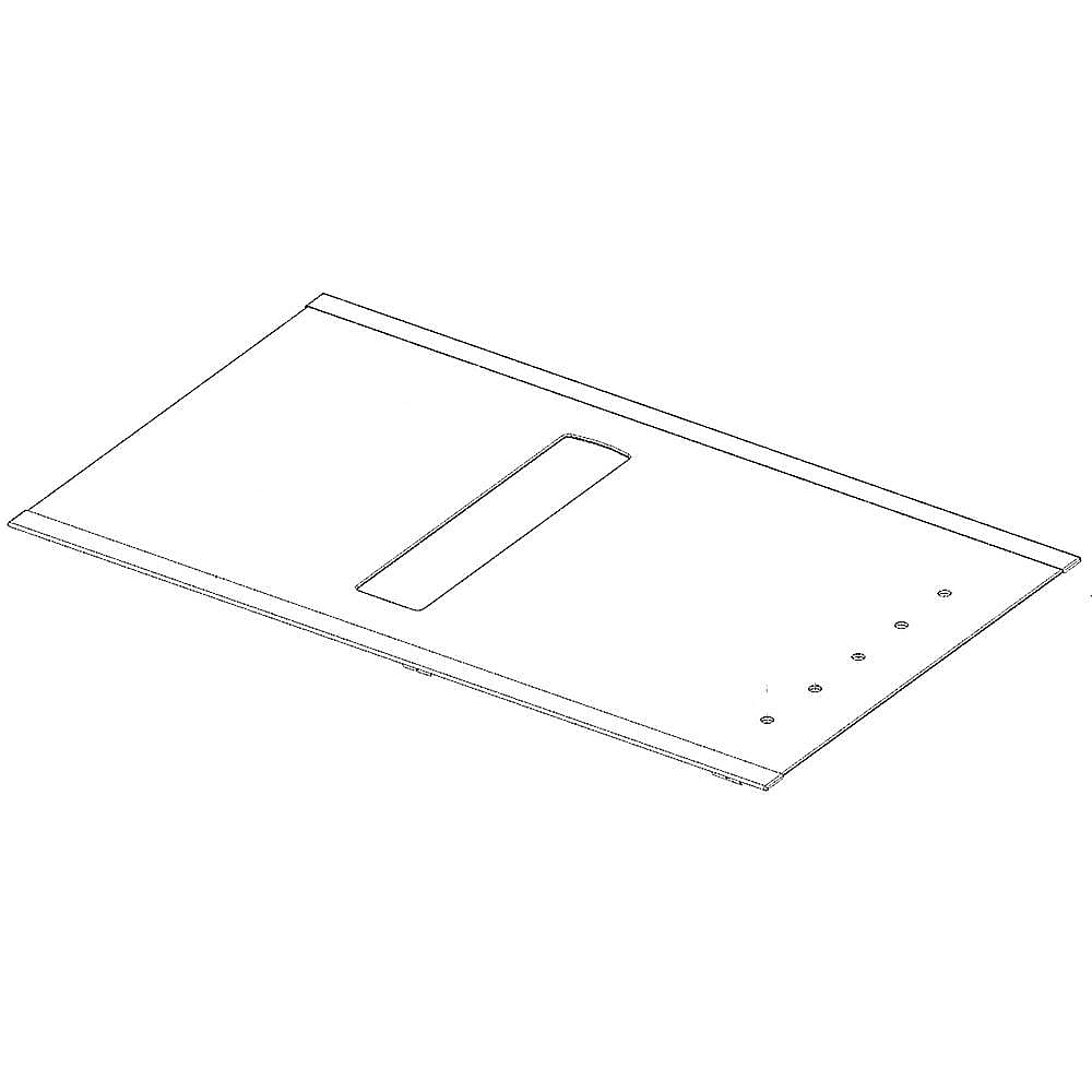 Kenmore Elite Part #5304520550, Cooktop Main Top (Black)
