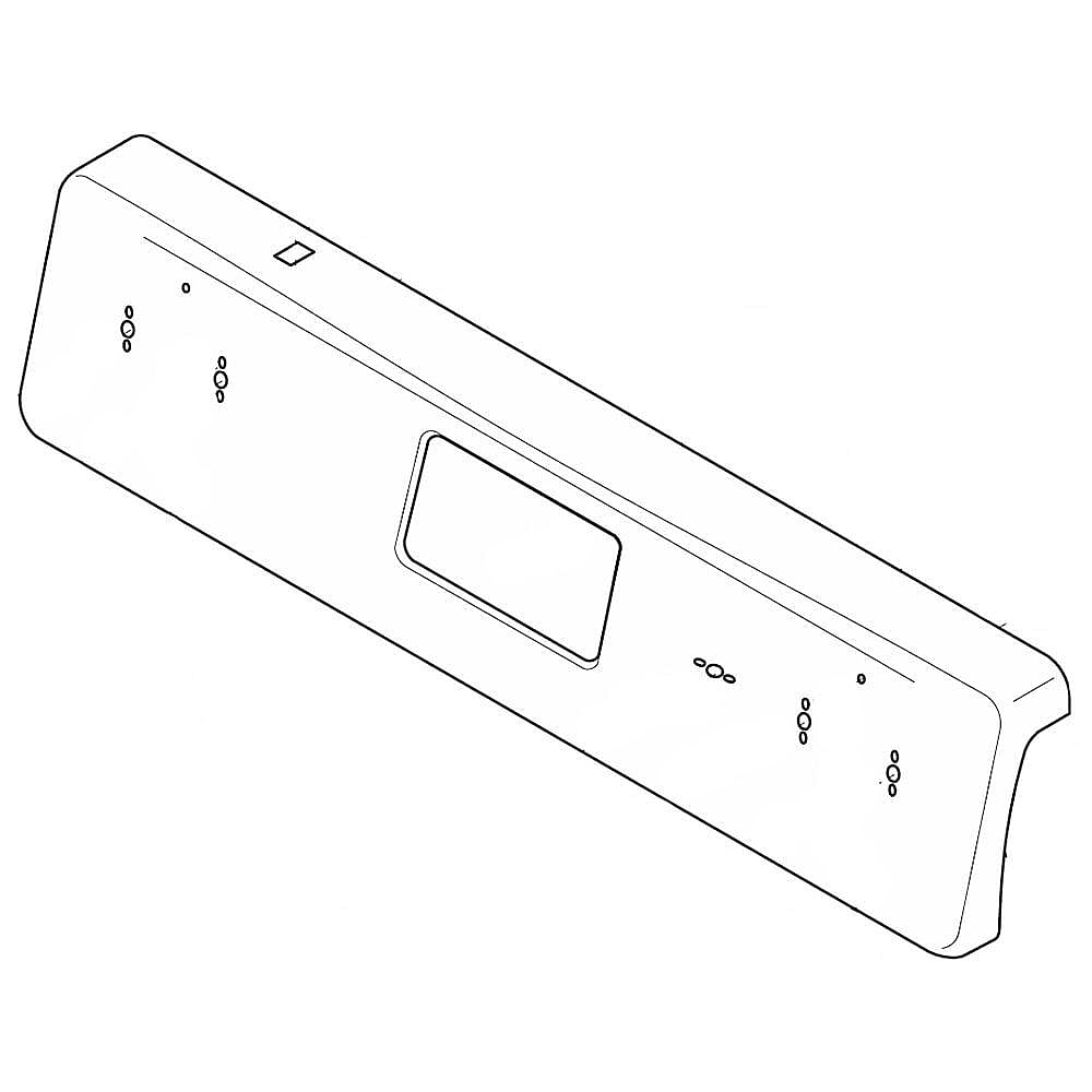 Part #5304520701, Panel, control , white