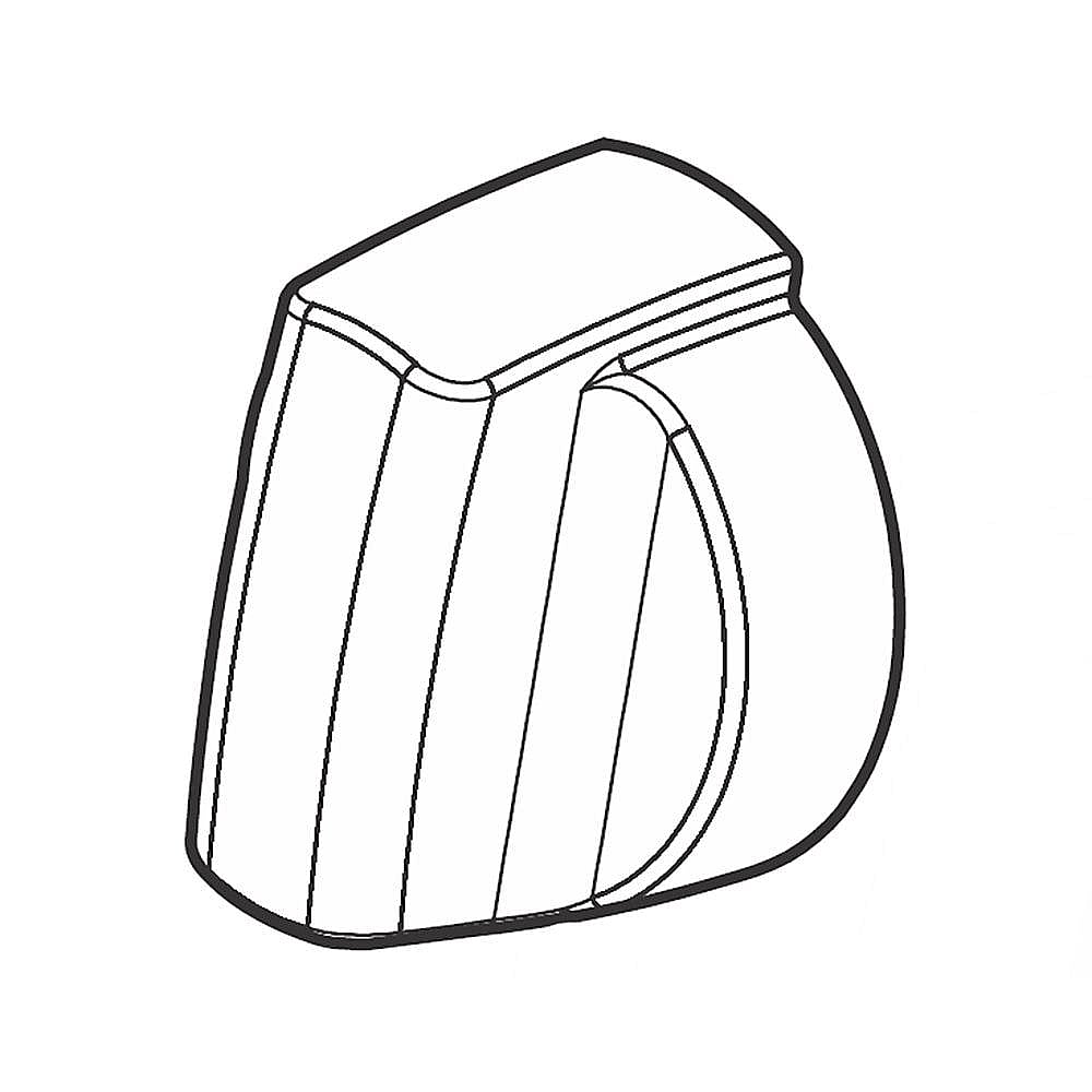 Part #5304521002, Knob / 1.95 x 1.90 x 1.75