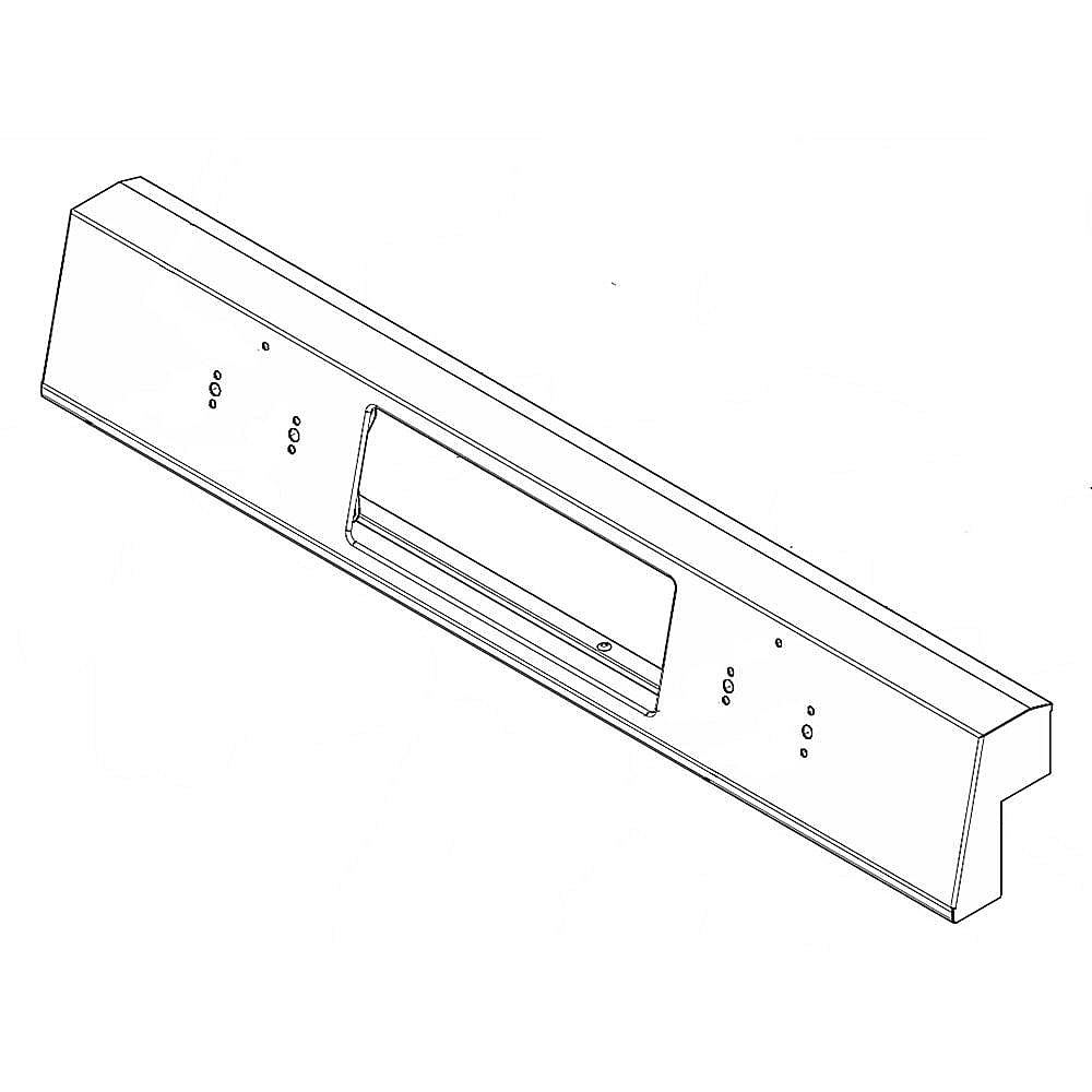 Part #5304521013, Range Control Panel And Overlay (Stainless) / 30.00 x 5.00 x 2.50