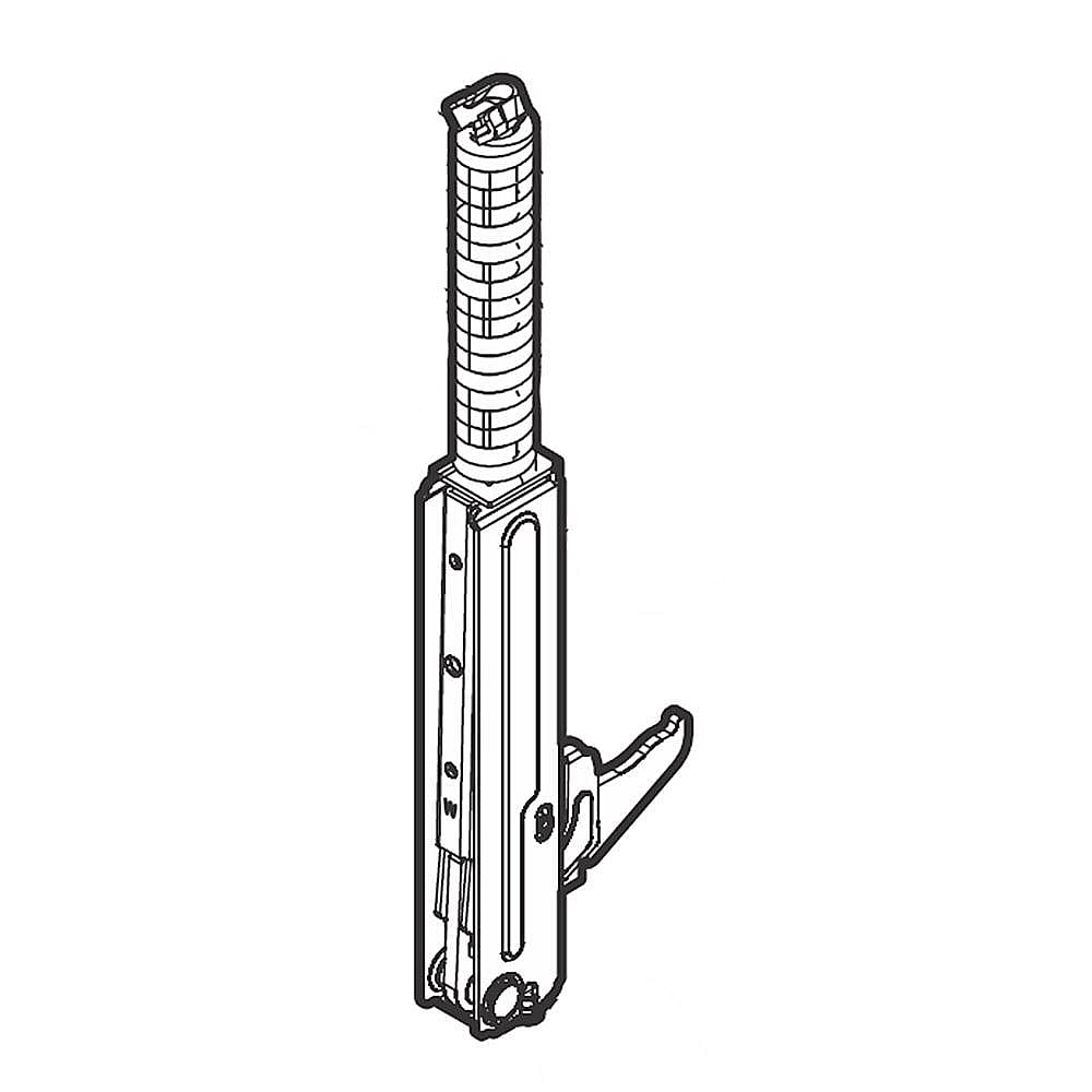 Frigidaire Part #5304521043, Hinge | 11.10 x 3.15 x 1.10
