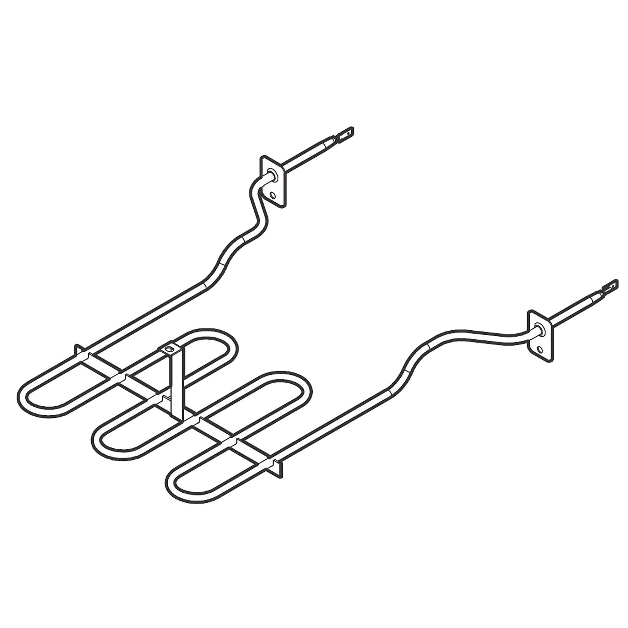 Part #5304521340, Tappan Element, broil / 16.50 x 12.15 x 2.75