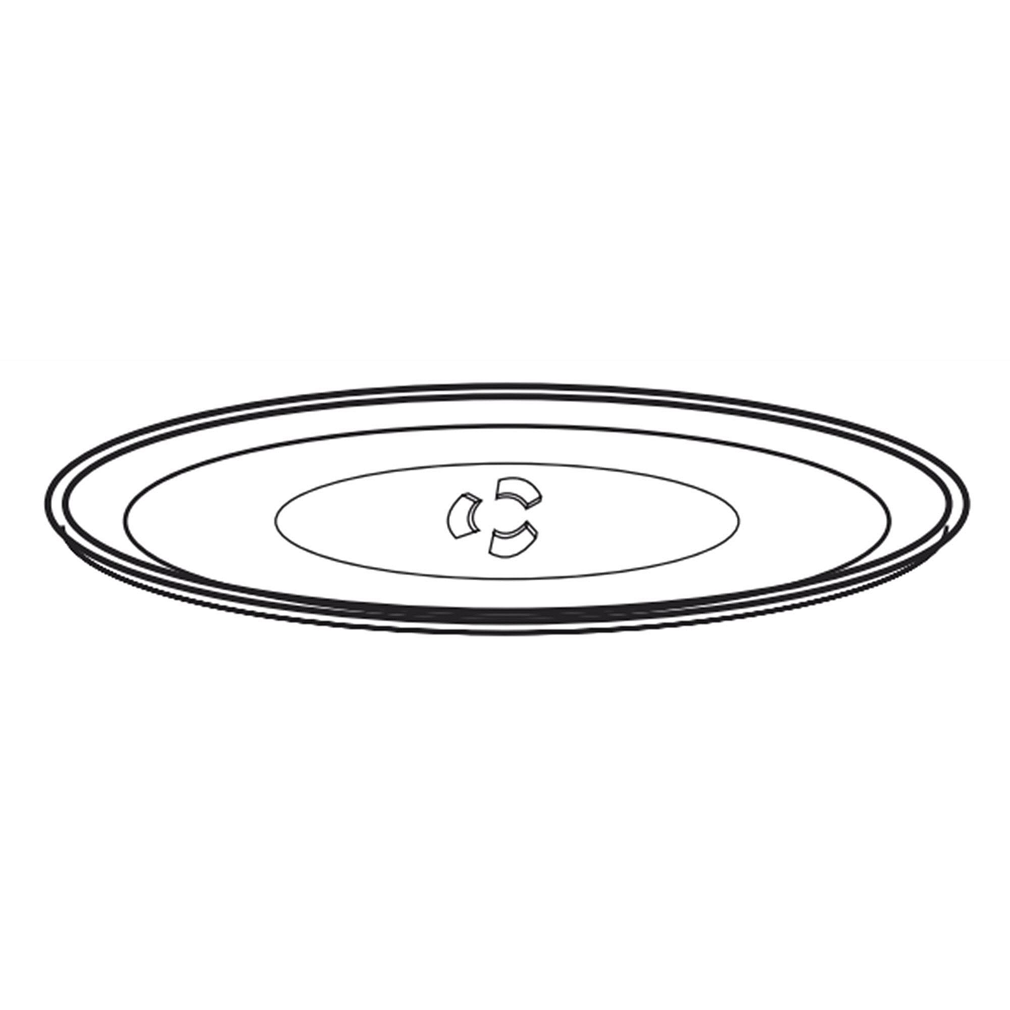 Part #5304522813, Frigidaire Microwave Turntable Tray